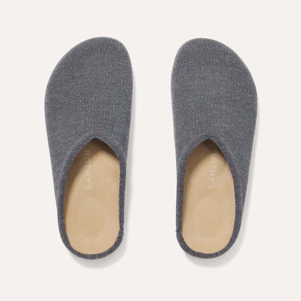 Rothy's The Casual Clog - Mountain Grey Size 8